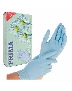 vinyl prisma handschoenen blauw